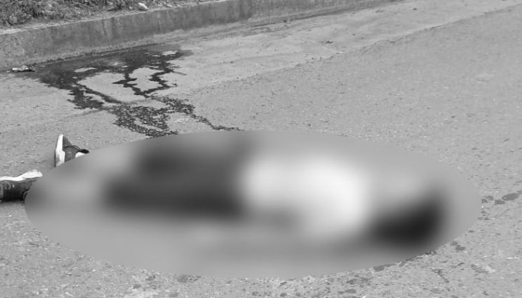 Muerto en la vía San Faustino