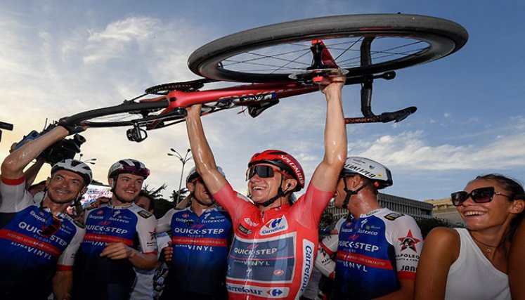 Remco Evenepoel ganó la Vuelta a España