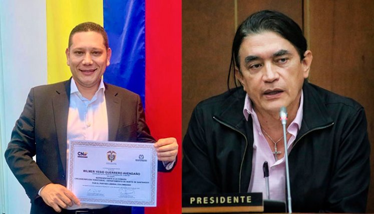 El representante Wilmer Guerrero cuestionó al senador Gustavo Bolívar por atribuirse propuesta del Día sin IVA./Fotos archivo
