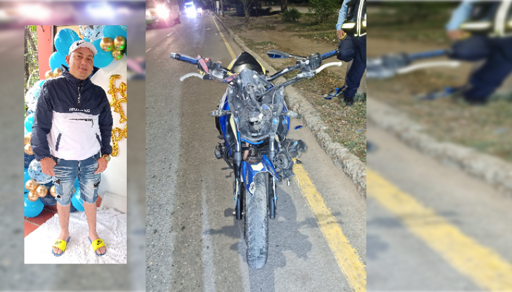 Accidente de tránsito.