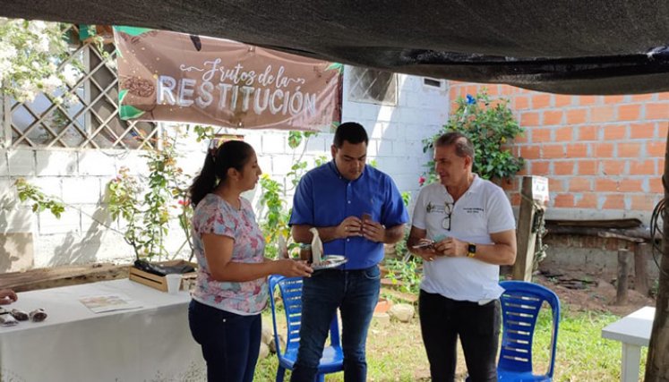 Apoyarán a cacaoteros restituidos con espacios en mercados campesinos./Foto: cortesía