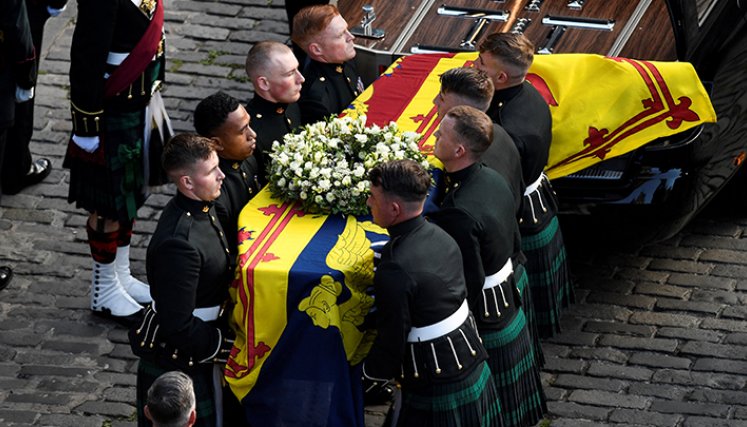 La capilla ardiente de Isabel II en Edimburgo recibe más de 26.000 visitas./Foto: AFP