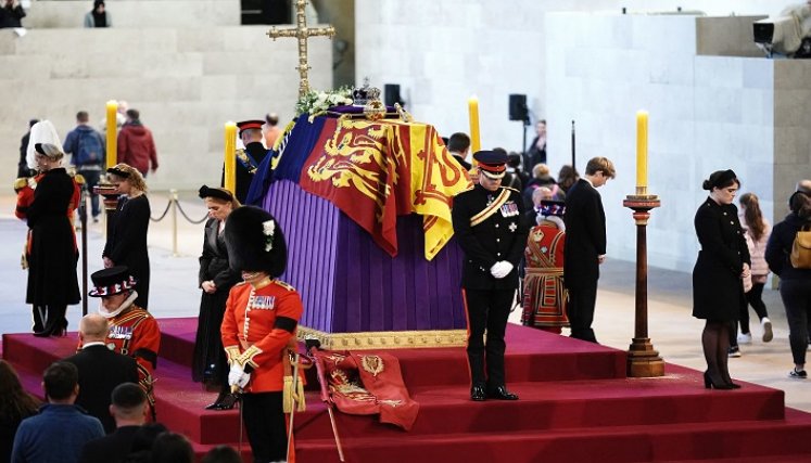 El largo adiós a Isabel II, diez días para los libros de Historia./Foto: AFP