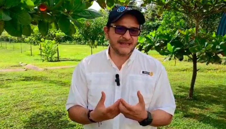 Gobernador Silvano Serrano Guerrero, al anunciar la sanción de la Alta Consejería para la Paz/Foto cortesía