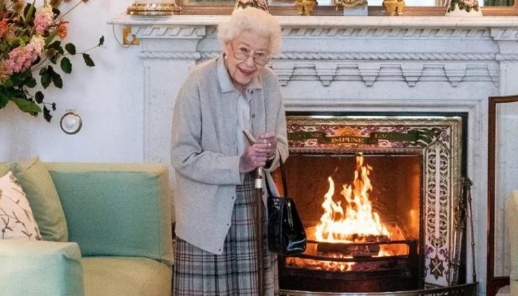 Últimas fotos en vida de la reina Isabel II