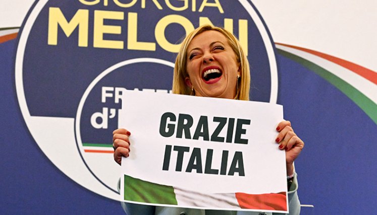 Incertidumbre en Italia tras victoria de Meloni