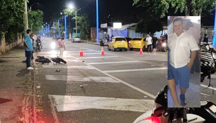 Accidente de tránsito.