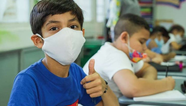 Estudio reveló hallazgos sobre los riesgos que ha dejado la pandemia en las aulas de clase/Foto cortesía