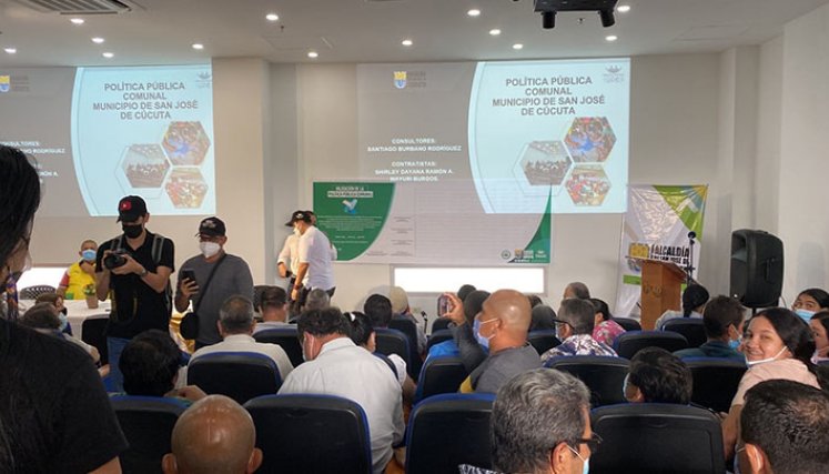 Aprueban política pública de acción comunal en Cúcuta./Foto: cortesía