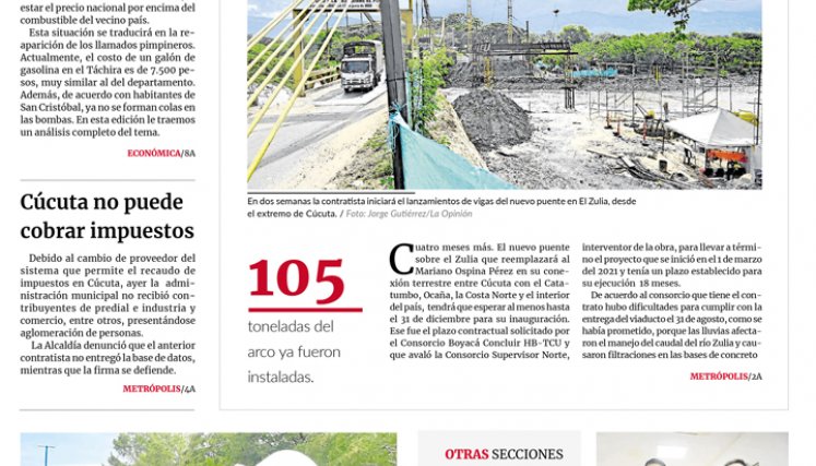 Portada del martes, 13 de septiembre de 2022