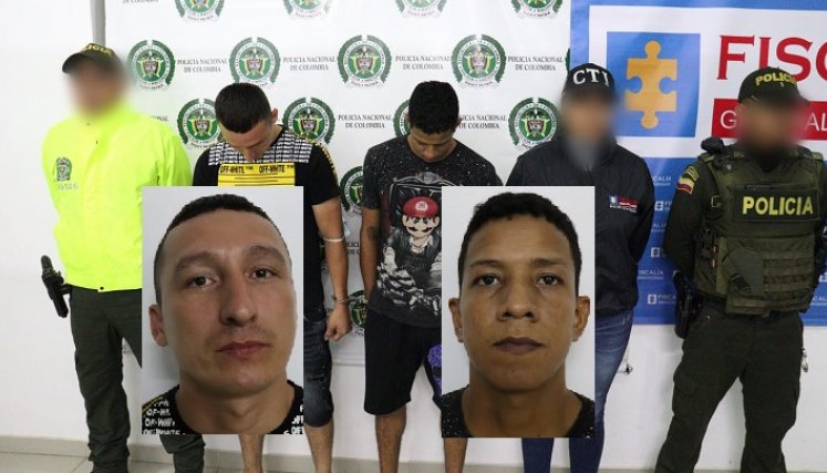 capturados por homicidio.