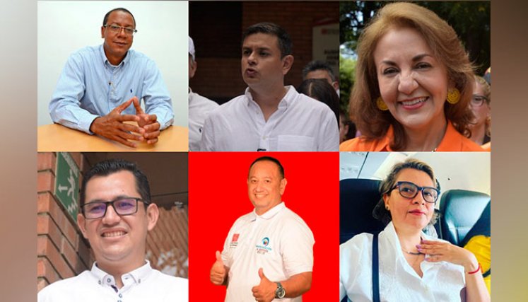 Candidatos al cargo de rector de la Universidad Francisco de Paula Santander/La Opinión