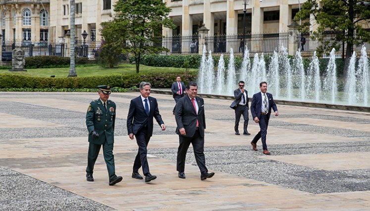 Antony Blinken inicia en Colombia una gira por América Latina