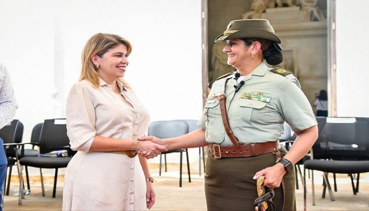 Coronel Adriana Gisela Paz. / Foto: Cortesía