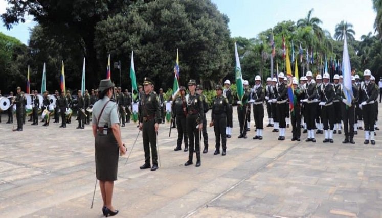 Coronel Adriana Gisela Paz. / Foto: Cortesía