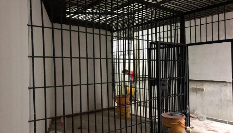 Hacinamiento se registra en el Centro de Reclusión Transitoria del Segundo Distrito de la Policía en Ocaña.    