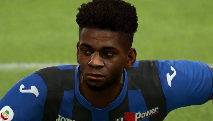 Duván Zapata, delantero del Atalanta.