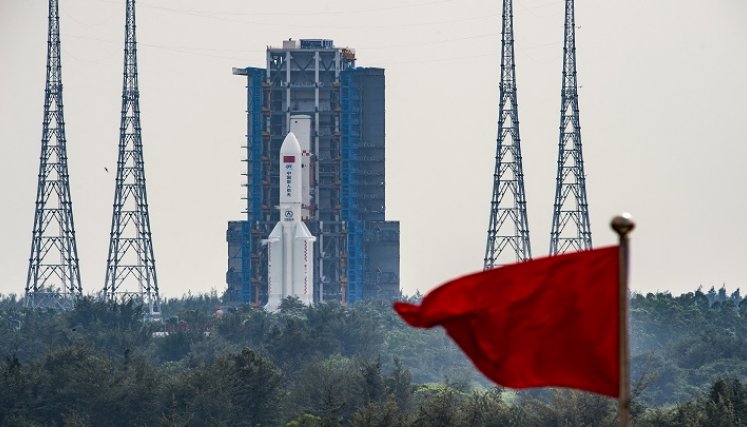 Estación China. / Foto: AFP