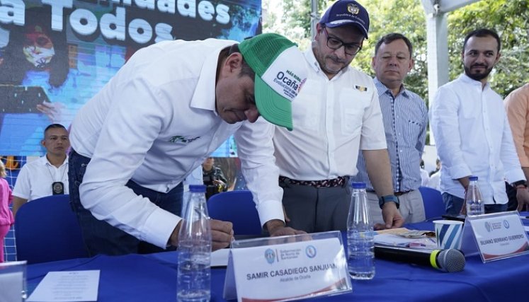 El gobernador del Norte de Santander, Silvano Serrano, inspeccionó obras de interés social y anunció recursos para el progreso y bienestar de las distintas comunidades.