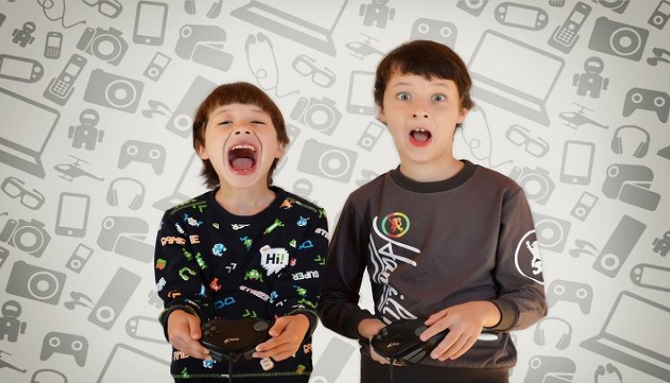 Niños gamers. / Foto: Internet