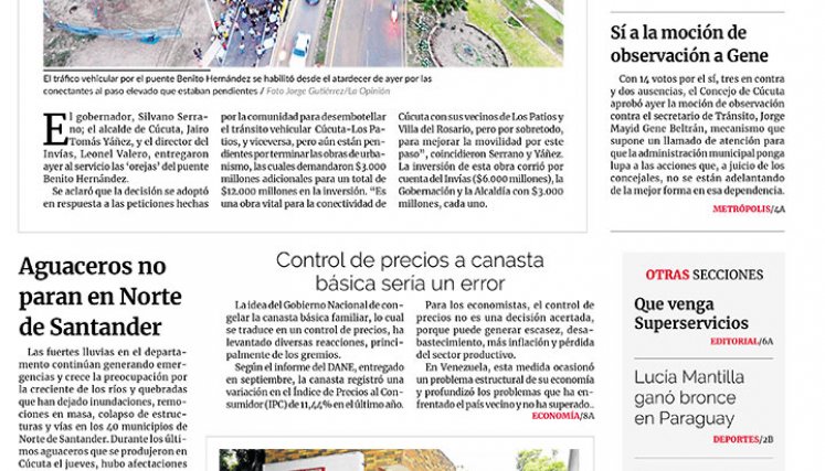 Portada del 15 de octubre de 2022