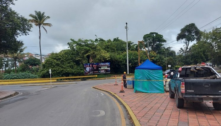 En Ocaña avanzan los estudios y diseños para la construcción de la glorieta encaminada a la descongestión vial. / Foto: Cortesía / La Opinión 