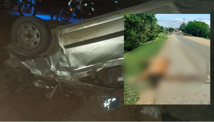 Accidente de tránsito.