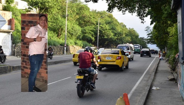 Accidente de tránsito.