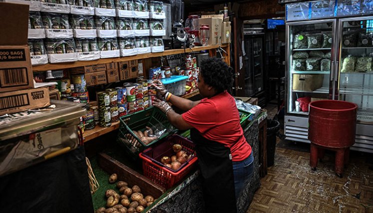 En un "desierto alimentario" de Florida crece el sentimiento de exclusión en Estados Unidos./Foto: AFP