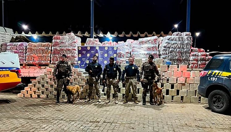 Policía brasileña incauta una tonelada de cocaína 