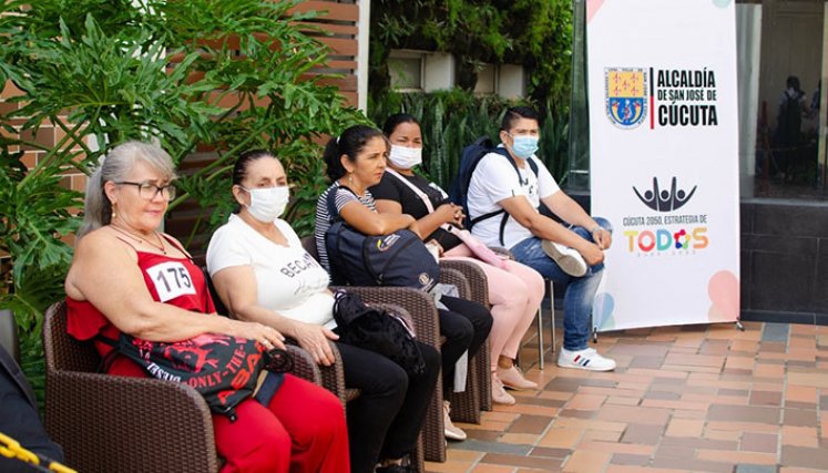 Listos los emprendedores para el programa 'Cúcuta, una frontera productiva'./Foto: cortesía