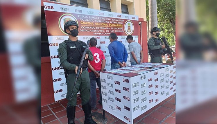 Desmantelan grupo criminal Los Carrucheros que extorsionaban a migrantes venezolanos./Foto: cortesía
