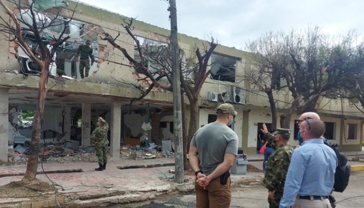 El FBI ayudó en la investigación por el atentado a la Brigada 30.