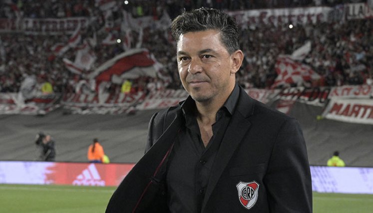 Gallardo anuncia que dejará la dirección técnica del argentino River tras ocho años./Foto: AFP
