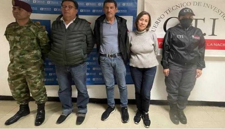 Estas personas son señaladas de hacer parte de la red criminal en Bogotá.
