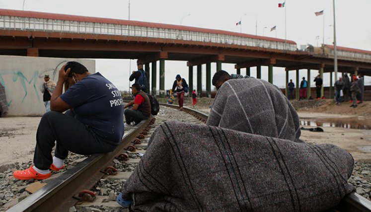 Miles de migrantes venezolanos permanecen varados en México./Foto: AFP