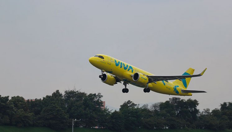 Viva suspendió cuatro rutas aéreas. /Foto: Archivo