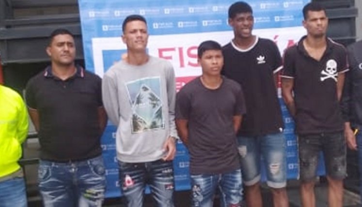 capturados por homicidio.
