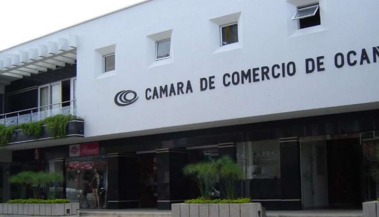En la Cámara de Comercio de Ocaña quedó suspendido el proceso para elegir la nueva junta directiva./Foto cortesía