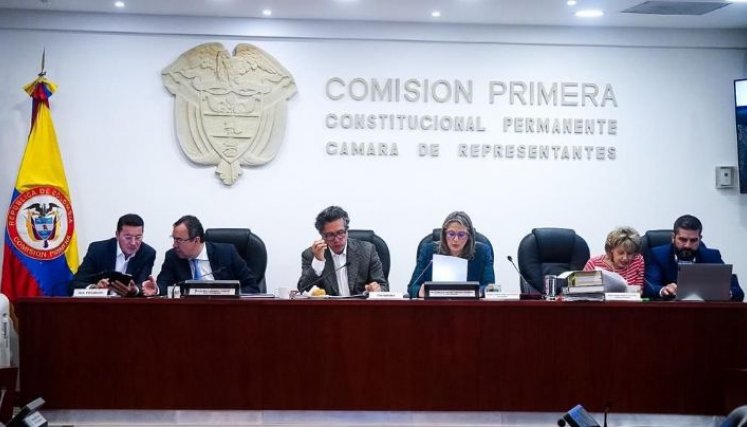 En la Comisión Primera de la Cámara se empieza a discutir la reforma política, en tercer debate./Foto cortesía
