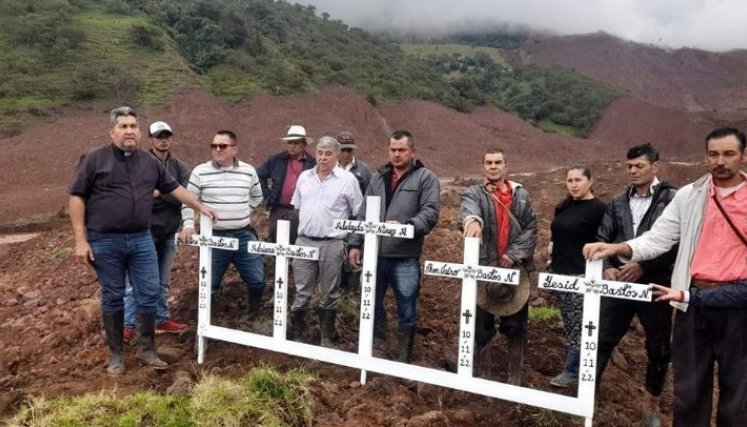 Declaran campo santo en Villa Caro 