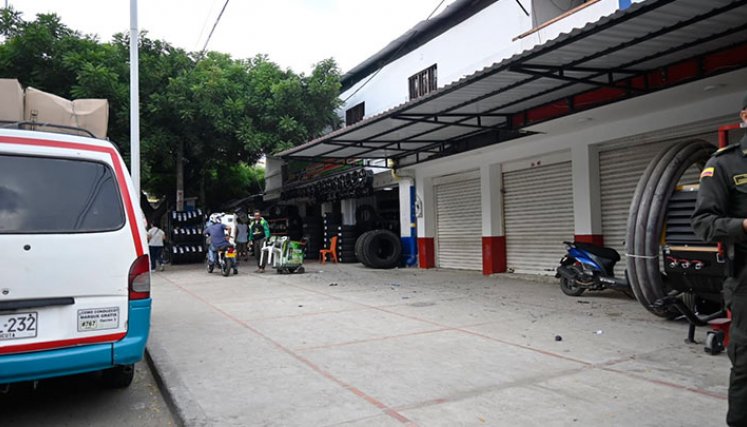 Herido en Cúcuta