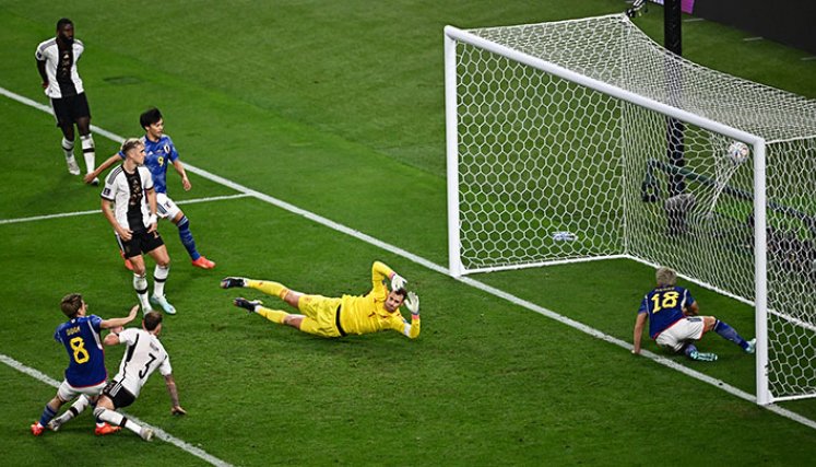 Japón vs. Alemania. 