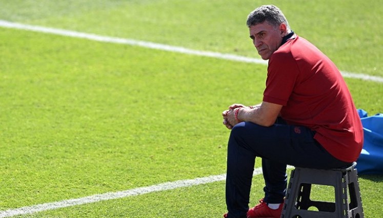 Luis Fernando Suárez, entrenador colombiano de la selección de Costa Rica en el Mundial de Catar 2022.