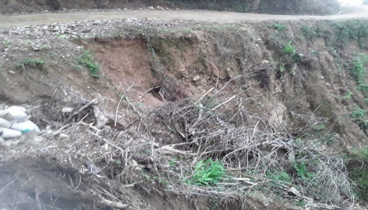 Encendidas se encuentran las alarmas en zona rural de La Playa de Belén debido a la remoción en masa que puede ocasionar una avalancha de grandes proporciones.