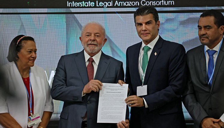 Lula Da Silva, presidente de Brasil.