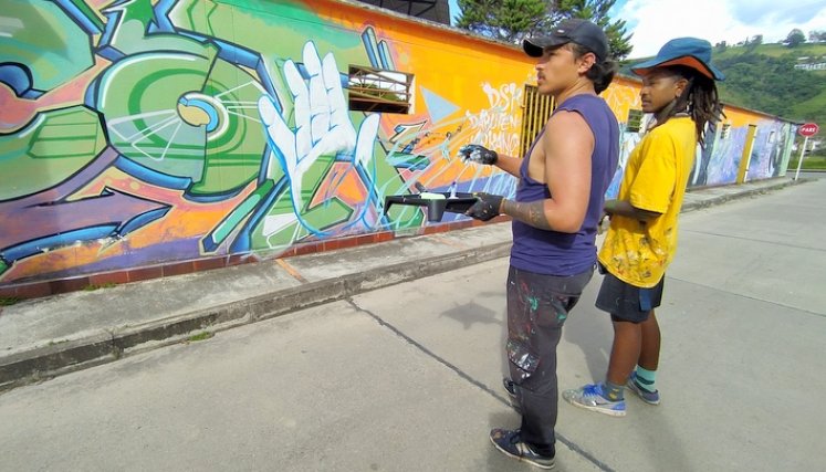 Murales en Chinácota