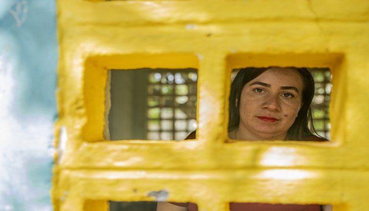 Myriam Barrera, lideresa. / Foto: Cortesía