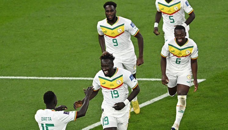 Senegal vs. Catar 2022. 