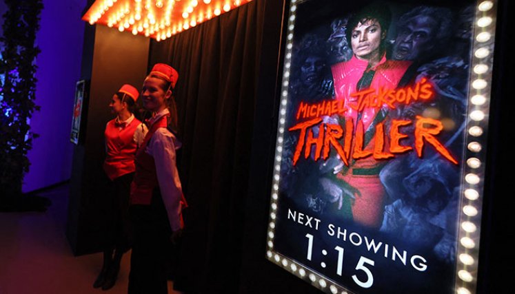 "Thriller", el revolucionario álbum de Michael Jackson, cumple 40 años./Foto: AFP